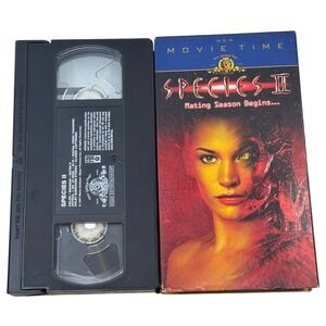 Species II VHS 1998 MGM Movie Time Sci-Fi Horror‎ Thriller